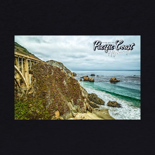 Pacific Coast Highway View by Gestalt Imagery